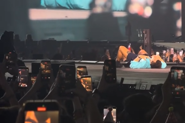 Harry Styles collapses during concert