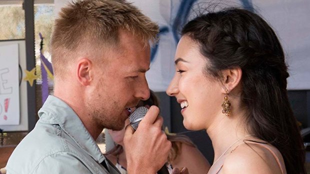 Angus McLaren and Natasha Liu Bordizzo in The Naked Wanderer.