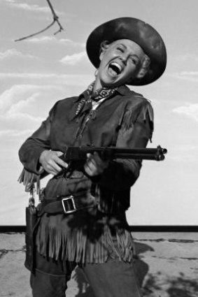 Doris Day in the 1953 screen version of <i>Calamity Jane</i>.
