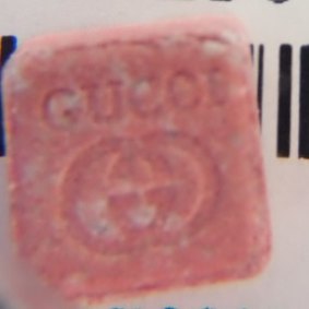 Tablets stamped with the Gucci logo contain four times the amount of other MDMA tablets in circulation, health authorities have warned.