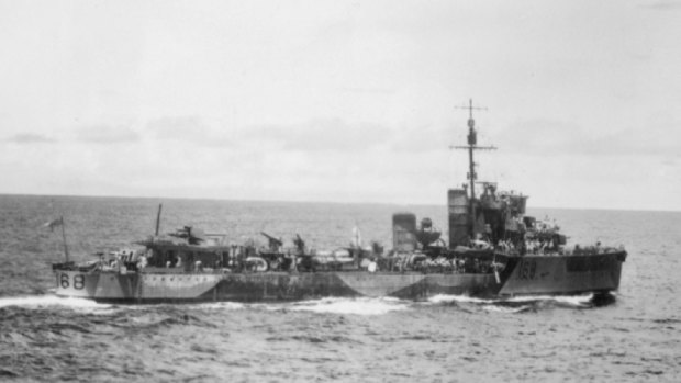 The destroyer HMAS Vampire is the subject of a new search.