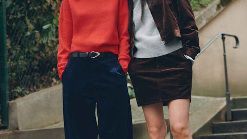 Velvet, corduroy, fluid lines: Go-with-the-flow winter chic from $79