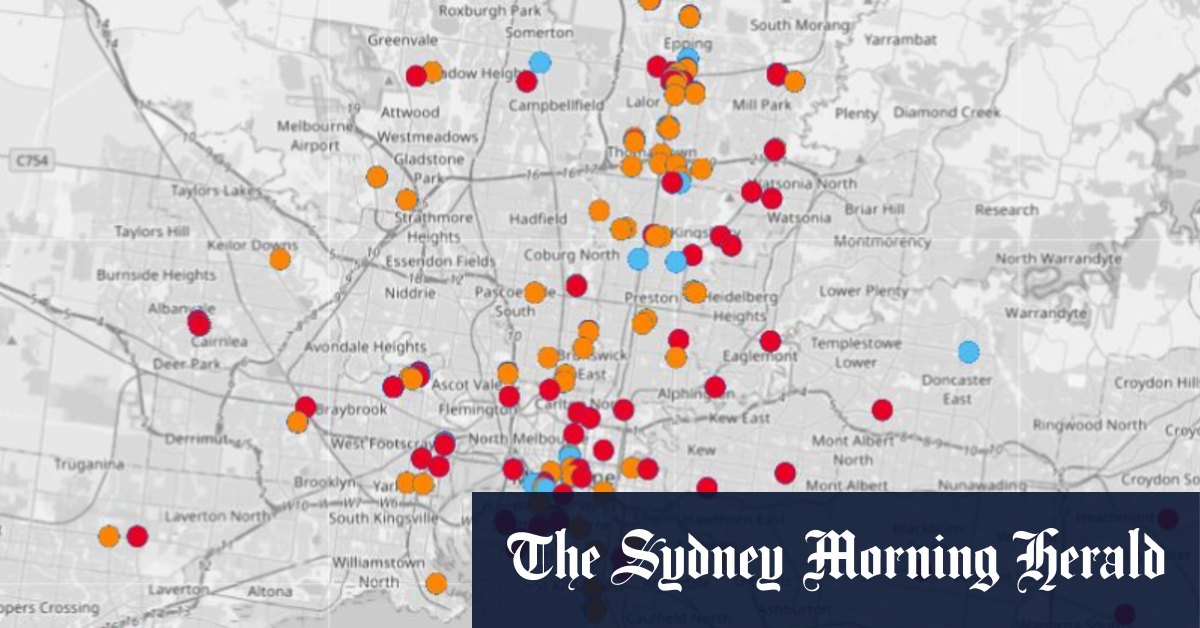 Victoria COVID: Melbourne exposure sites - where are they?