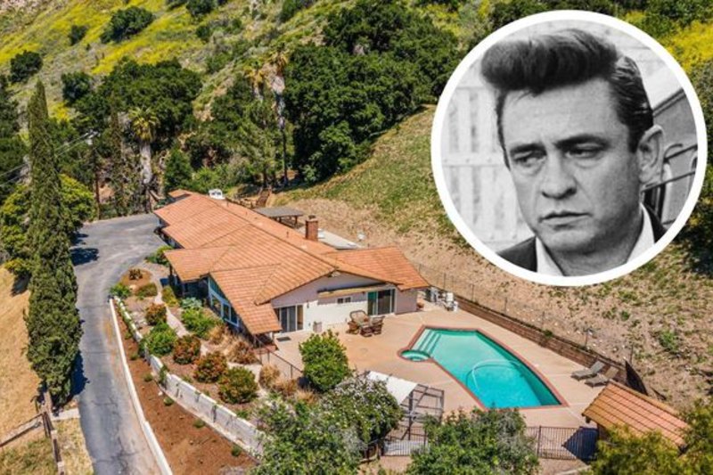 Johnny Cash’s former home in California for sale for $2.59 million