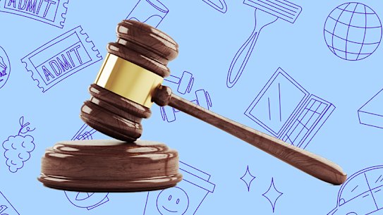 Today: a junior lawyer who makes $69,900 a year and spends some of her money this week on a $1,500 custom suit for her legal admission ceremony.