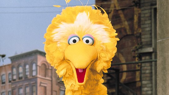 Big Bird, pictured with other members of the Sesame Street gang, says he has gotten the COVID vaccine.