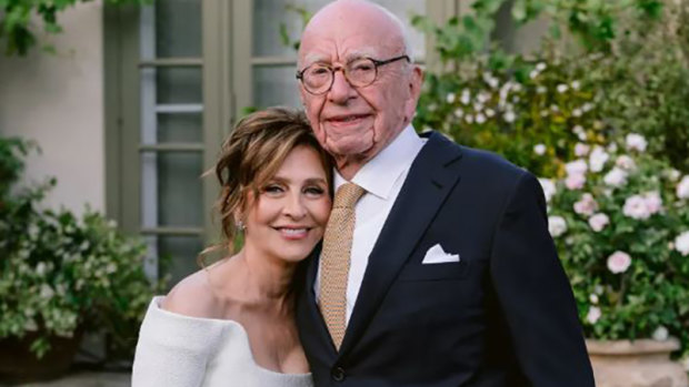 Rupert Murdoch, 93, ties the knot for the fifth time