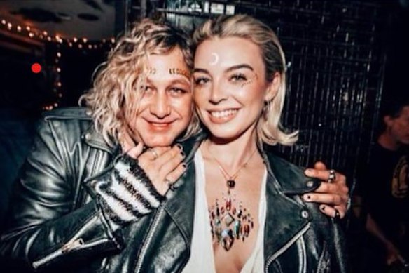 Rock ʼnʼ roll frontman Azaria Byrne and his hairdresser partner, Brooke Mitchell, have been charged with commercial drug supply offences.