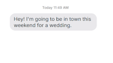 Asking to stay with a friend: graphic