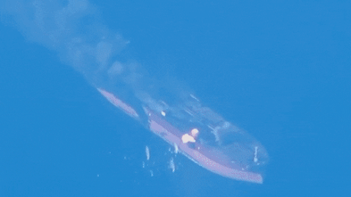US strikes three Iranian oil tankers after it says warships were targeted