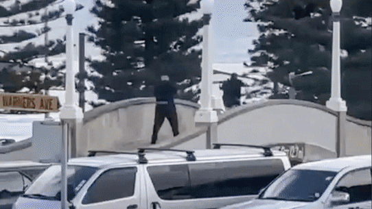 Bondi after an attack at a Hanukkah event on Sunday evening.