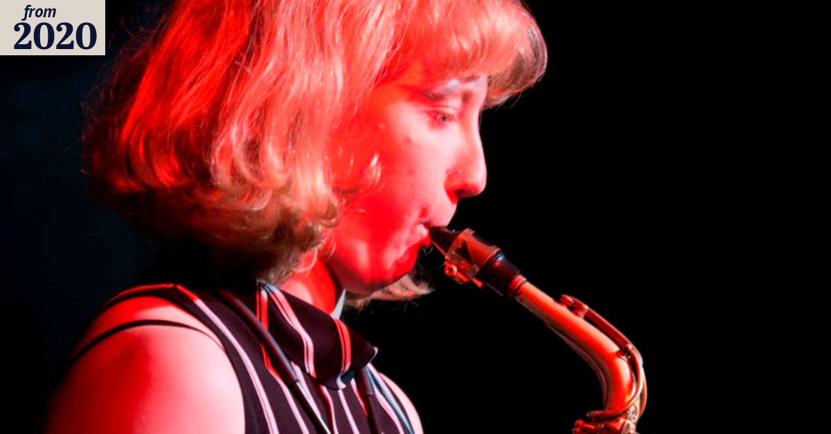 Grounded jazz saxophonist plans to 'dream big' after lockdown