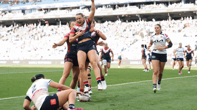 NRL grand final 2026 LIVE updates: Knights look to claim first premiership in 25 years against Roosters; Tricolours run riot to win NRLW title