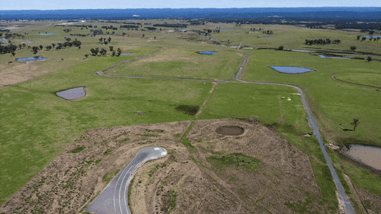 Sydney Science Park was meant to be a huge city development built before the new airport opened. It remains a paddock today.