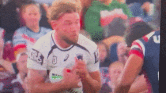 Victor Radley was never charged for leading with the head tackling Pat Carrigan.