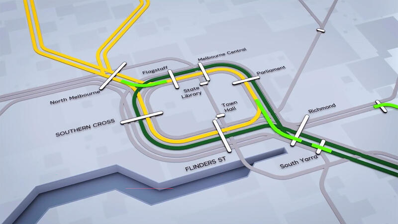 Secret video reveals plan for new tunnels to untangle City Loop