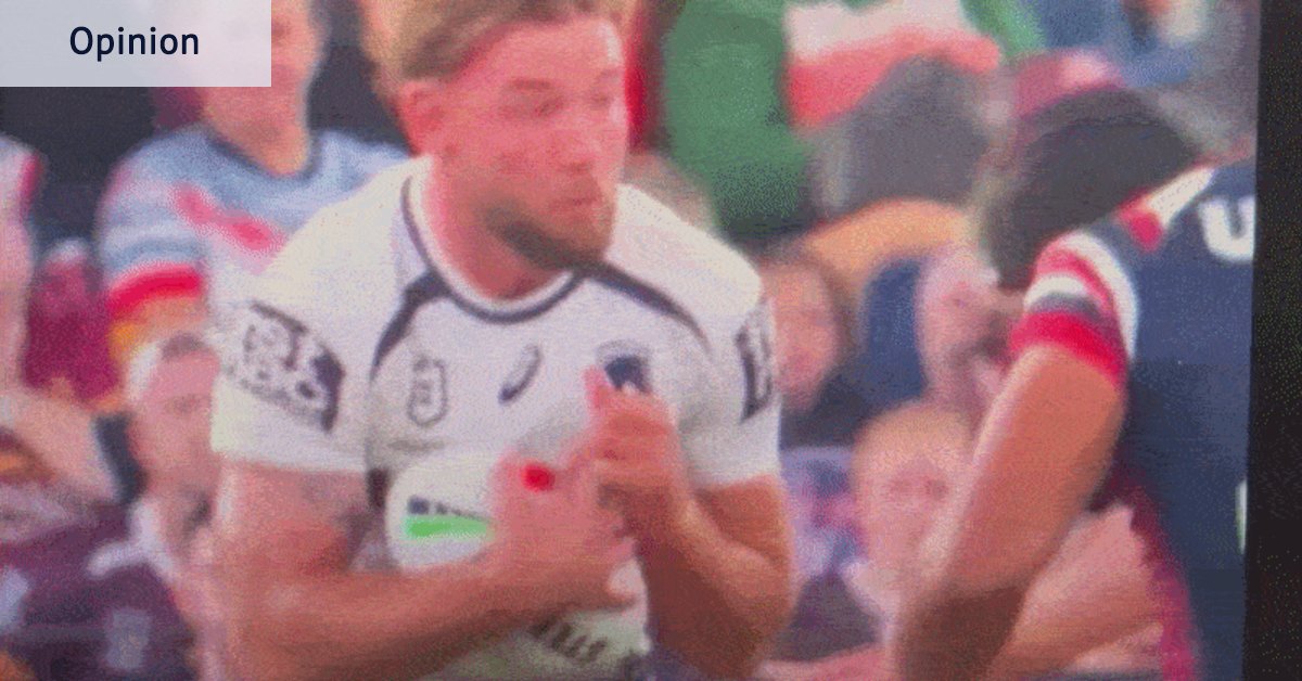 If this is play on, then the NRL need their heads read