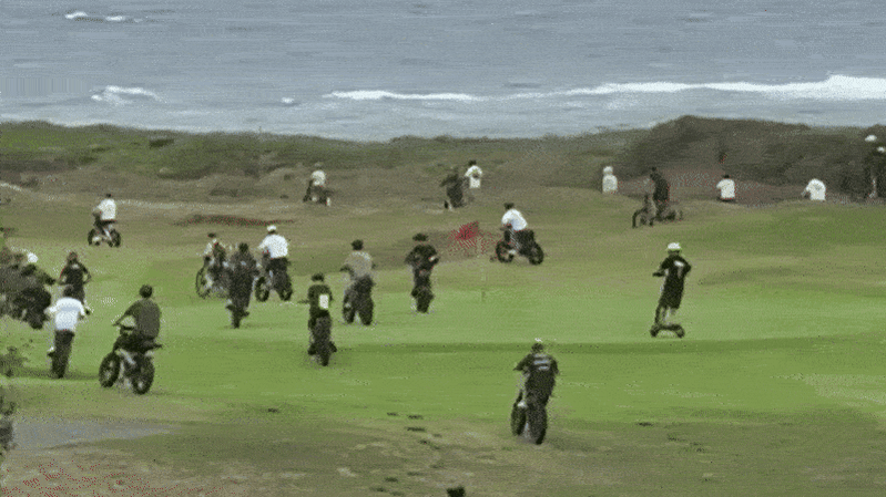 ‘E-bike cowboys’ swarm Sydney Northern Beaches golf club