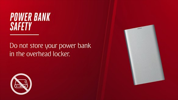 Emirates has banned passengers from using power banks on board its planes.