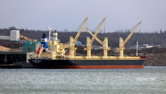 The Darya Krishna is expected to arrive at Gage Roads, out f Fremantle, on Monday.