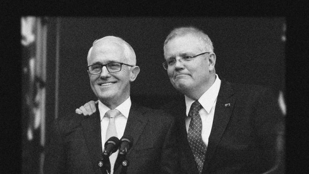 Scott Morrison displayed public support for Malcolm Turnbull two days before replacing him.