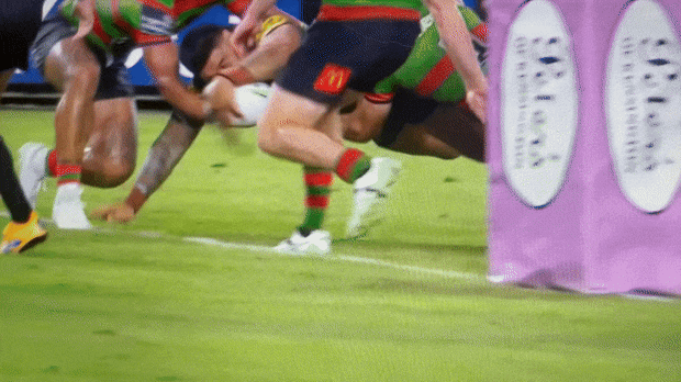 Moses Leota’s no-try summed up Penrith’s night.