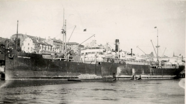 The City of Rayville sunk in 1940 sailing between Adelaide and Melbourne.