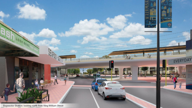 Render of the Bayswater station upgrade, the first step towards the Metronet Ellenbrook line (including a new overpass that should put an end to the many mishaps caused by the current 3.8-metre clearance). 
