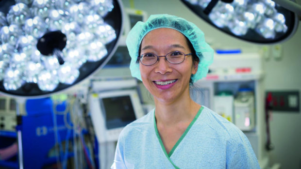 Breast and general surgeon Dr Rhea Liang.