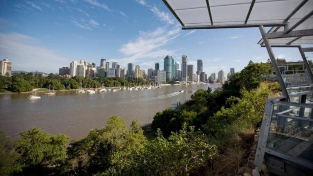 The view from the Kangaroo Point cafe site. (File image)