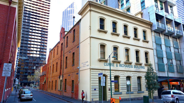 Currie & Richards Building at 29-31 Franklin Street, Melbourne.