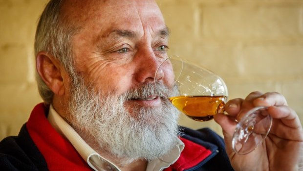 The "godfather of Australian whiskey" Bill Lark.