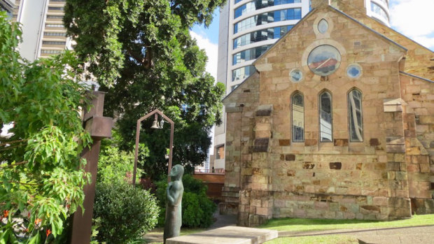 All Saints’ Anglican Church's old stone structure was tested by blasting for a new rail tunnel.