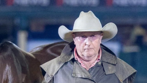 Bruce Green, 62, died in hospital after he was charged by a bull at a Tamworth rodeo on Saturday night.