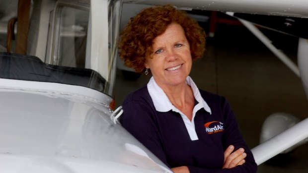 Catherine Fitzsimons, the owner of Bathurst's WardAir flight school, was critically injured in the plane crash. 