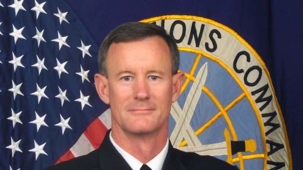 Retired Navy Admiral William McRaven.