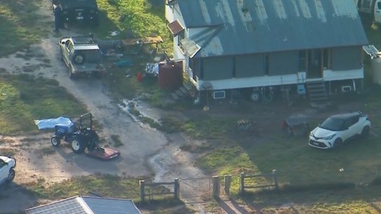 A BearCat armoured vehicle was used to help tactical police take down shooters Nathaniel, Gareth and Stacey Train at the Wieambilla siege.