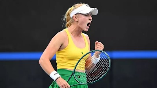Taylah Preston’s straight-sets singles win on debut secured Australia’s BJK Cup success.