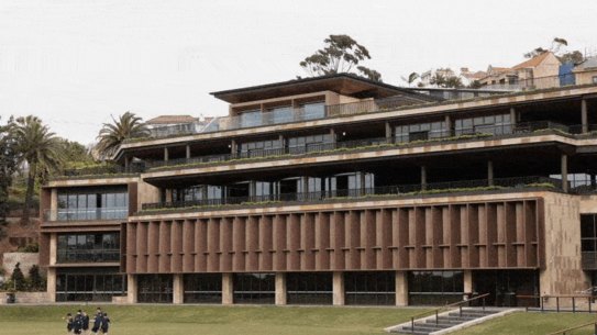 The building upgrade at Cranbrook School in Sydney.