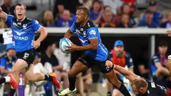Kurtley Beale made a triumphant debut for the Western Force against the Crusaders.