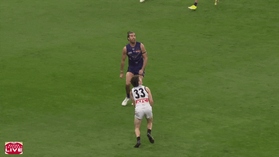 remantle’s Alex Pearce has been offered a three-match ban for this bump on Port Adelaide’s Darcy Byrne-Jones in the round 11 match between their clubs.