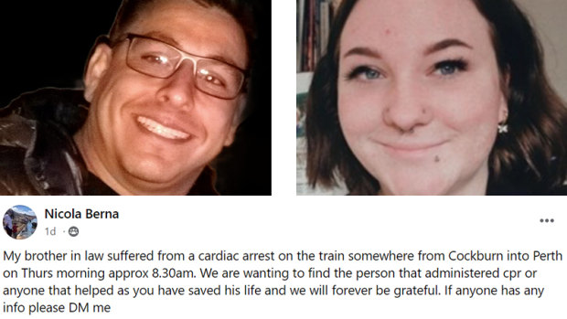 Perth family track down mystery teenager who performed life-saving CPR on train