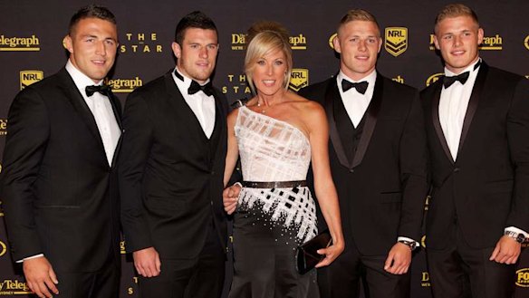 Sam, Luke, Julie, George and Thomas Burgess.