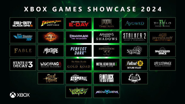 Xbox highlighted 30 games at its annual show.
