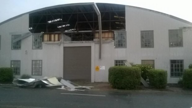 RACQ LifeFlight's base of operations at Archerfield was also severely damaged.