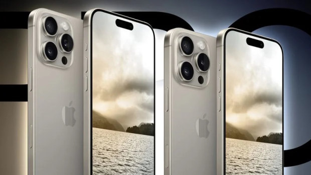 This render by Apple website MacRumours shows what the iPhone 16 Pro and Pro Max may look like.