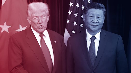US President Donald Trump is less popular in Australian than Chinese President Xi Jinping.