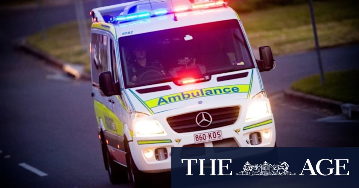 Boy fights for life after sedan smashes into traffic lights - Vimarsana News