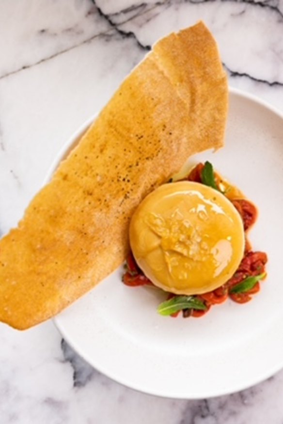 Smoked burrata.