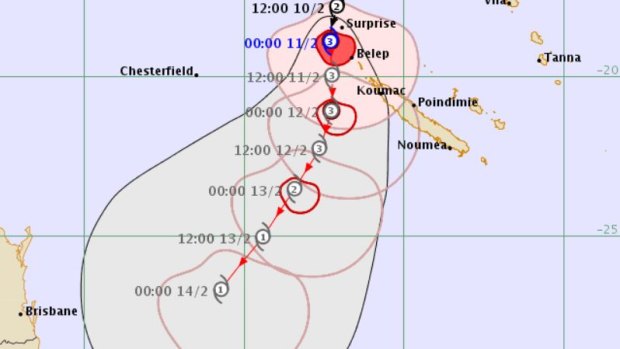 Tropical Cyclone Uesi could cross into Australian jurisdiction by Friday.